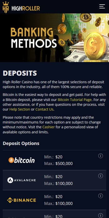 Make a Deposit