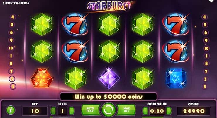 Starburst video slot in Canada - Techopedia