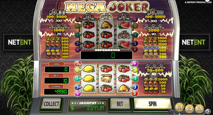 Mega Joker online slot in Canada - Techopedia