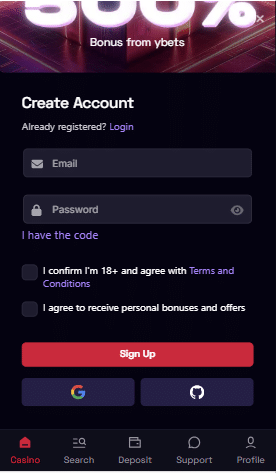 Fill Out the Registration Form