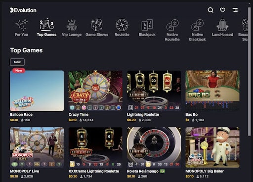 betswap live casino