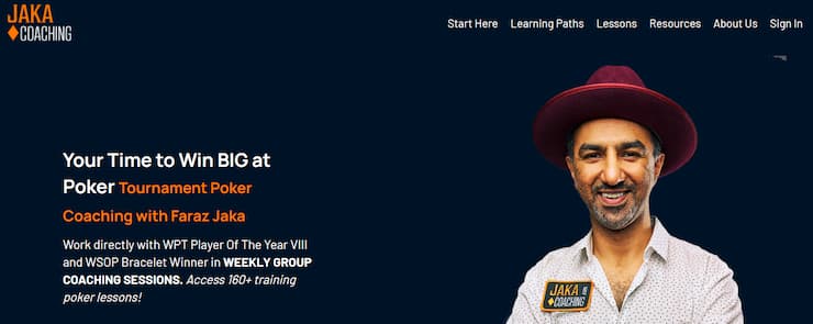 Best Coaching Poker Sites JakaCoaching homepage
