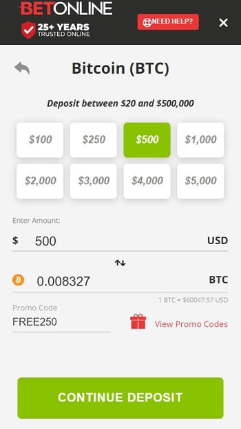 Make a Deposit for NV Sports Betting