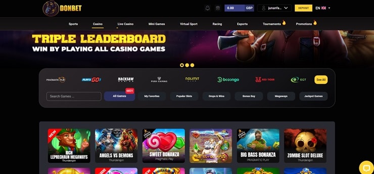 DonBet Casino review