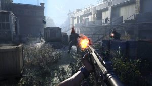 As well as zombies, there will be human enemies to take down utilizing advanced firepowe