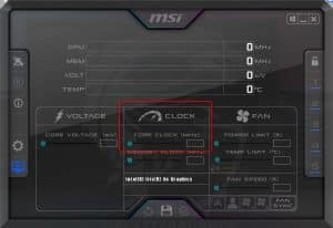 GPU Clock