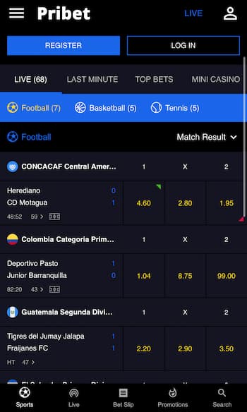 Pribet Irish betting app