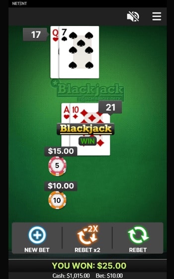 Mobile Blackjack