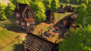 Patron blends together survival mechanics with its traditional city builder