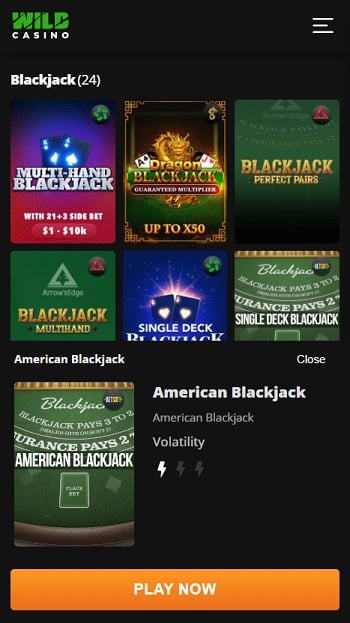 Play Real Money Blackjack Online