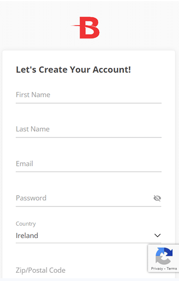 Create your Account