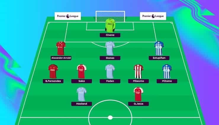 fantasy premier league AI lineup