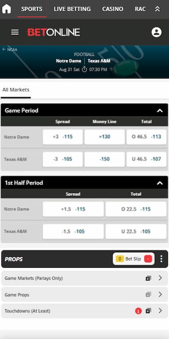 how to bet on college football