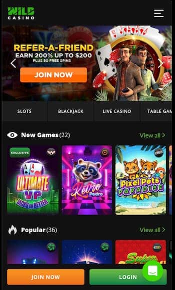 Wild Casino for free online slots - Techopedia