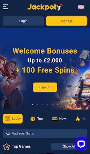 Jackpoty casino bonus