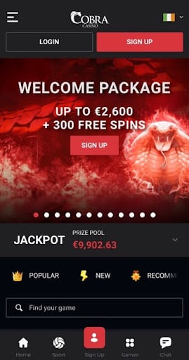Cobra Casino Bonus