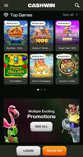 Cashwin Casino Bonus