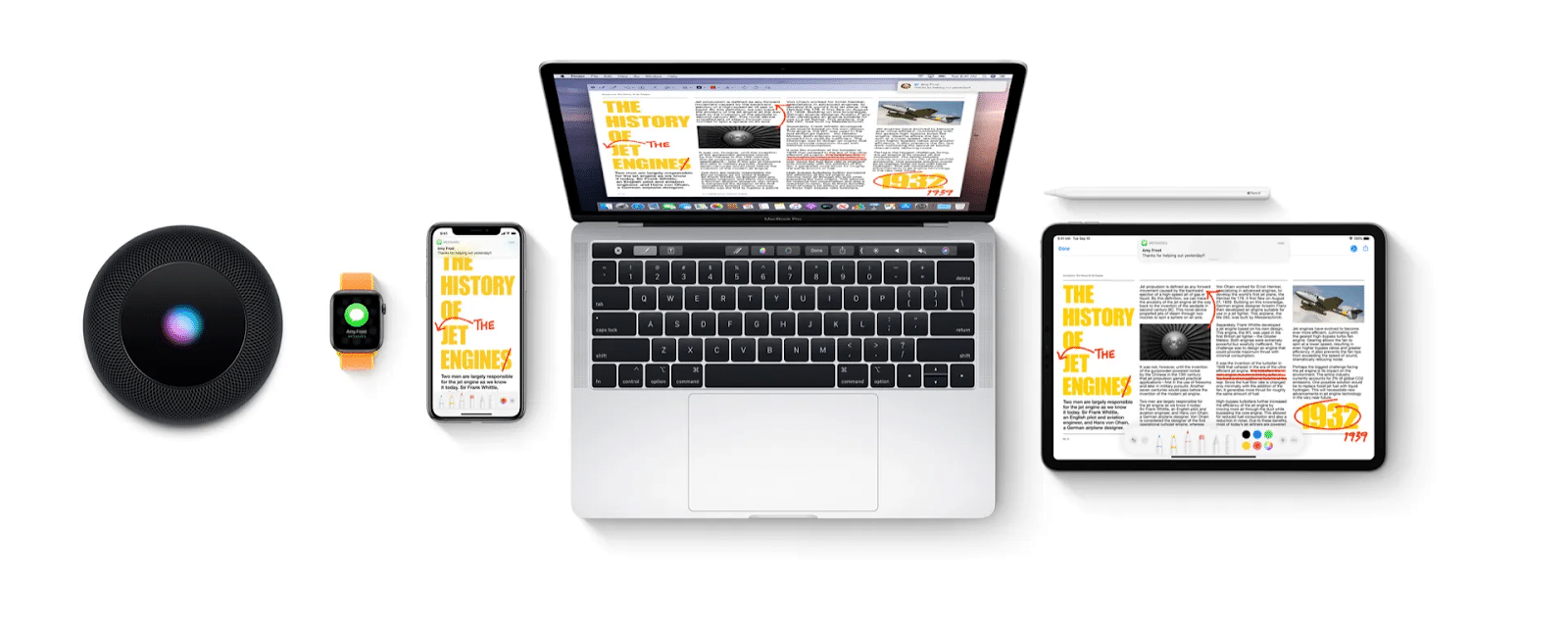 Apple ecosystem, offering seamless integration between Apple devices.