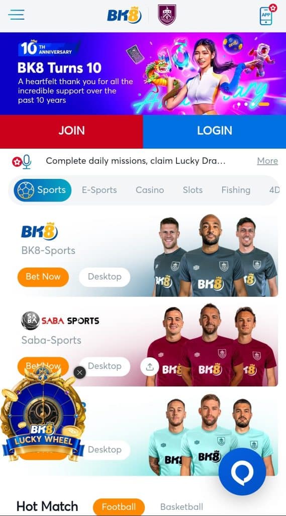 BK8 Malaysia eWallet Casino