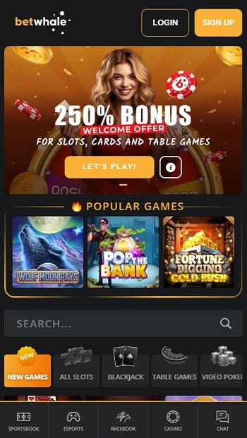 BetWhale Casino Arizona
