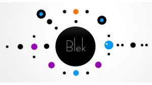 Blek is a simple but addicting puzzle game for iPhone