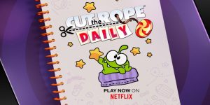 Cut the Rope Daily is simple fun that encourages kids to solve puzzles