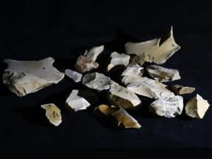 AI helped discern through mountains of data to pinpoint controlled burns on ceramics and flint tools at Evron Quarry