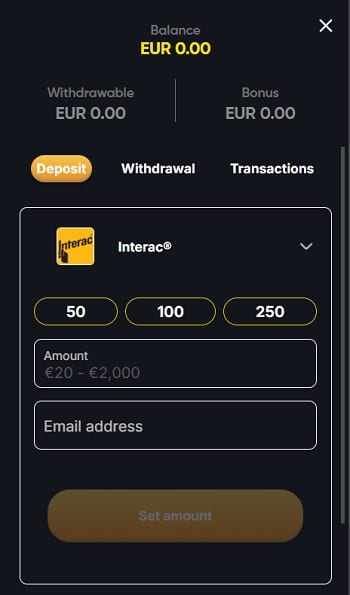 Deposit Money