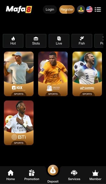 Mafa8 sports betting site Philippines