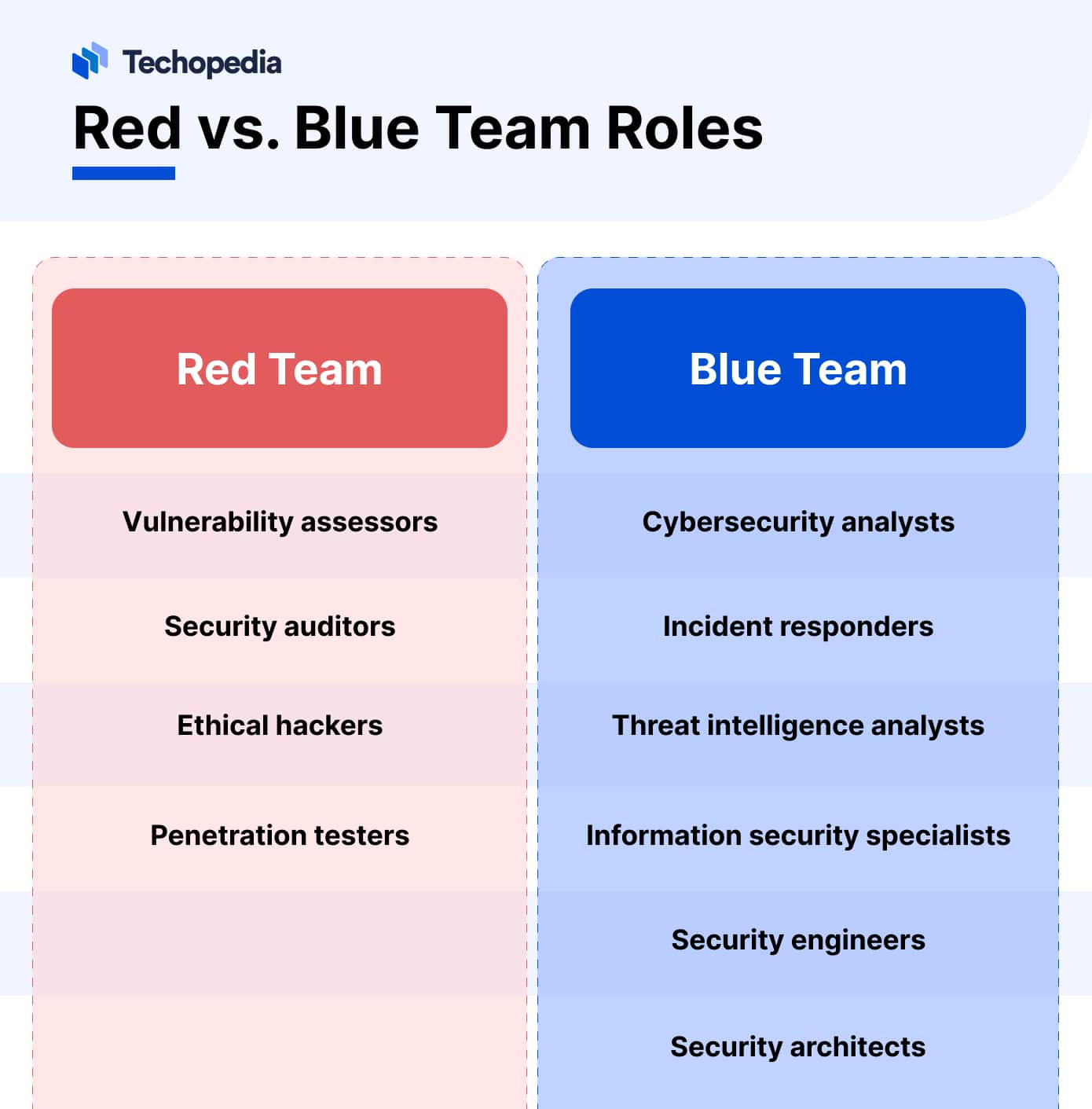 Red vs. Blue Team Roles