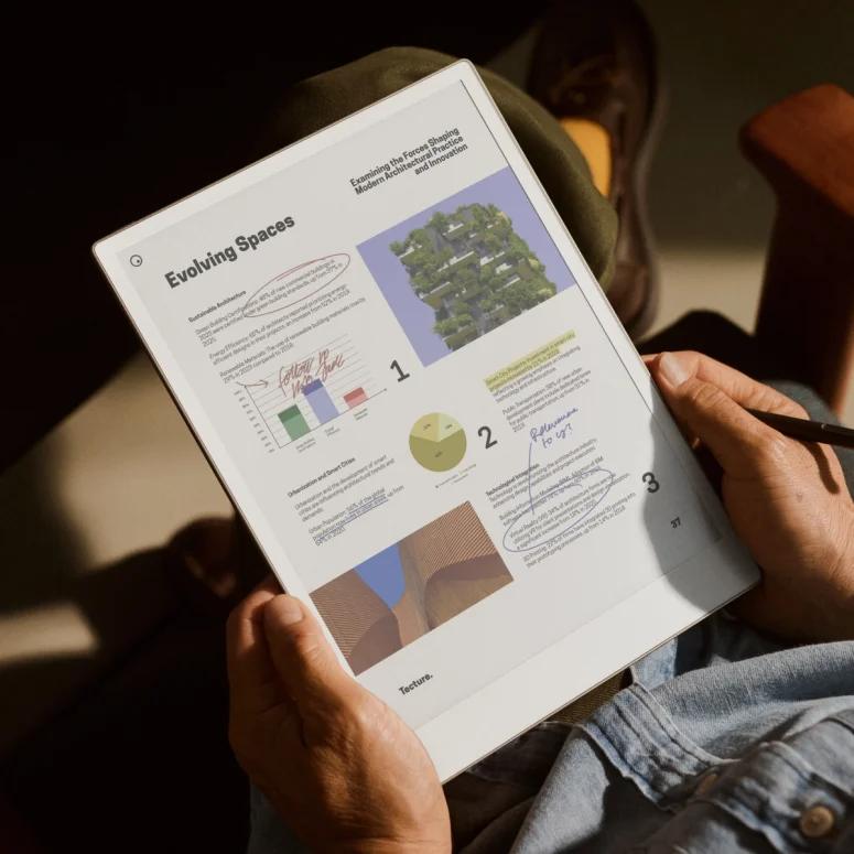 The brand-new reMarkable Paper Pro brings as many as 20,000 colors to the mix