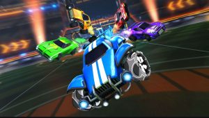 Who wouldn't want to play soccer with rocket-powered cars?