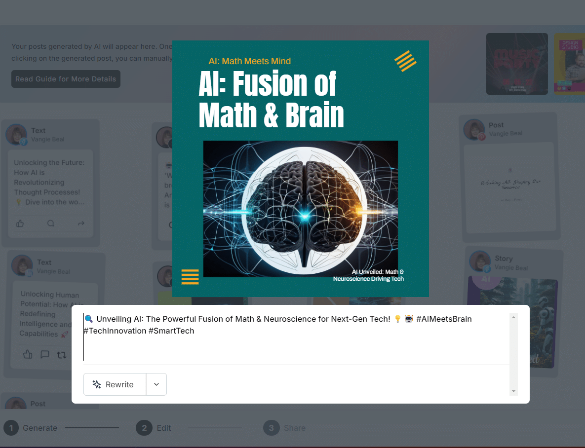 Social post generator
