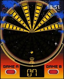 Star Duster makes clever use of the Apple Watch's digital crown