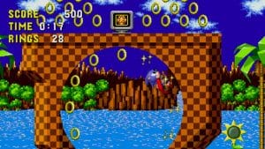 The first Sonic the Hedgehog game impressed with its speed and visuals