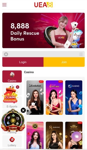 Uea8 Thailand online casino