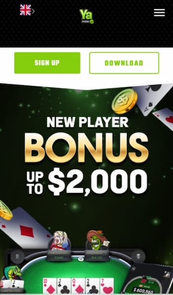 YA Poker Review How to Sign Up Welcome Offer