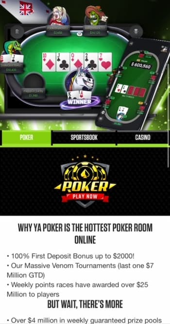 YA Poker Review Poker Lobby