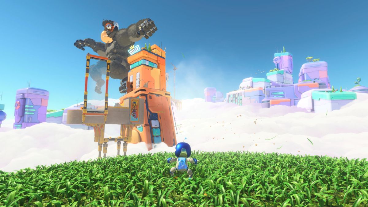 The environmental design in Astro Bot is truly top notch. Colors pop, especially with an HDR TV.