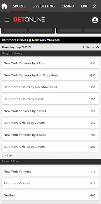 how to bet on baseball - mlb props