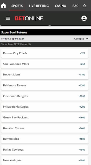 how to bet on football - futures