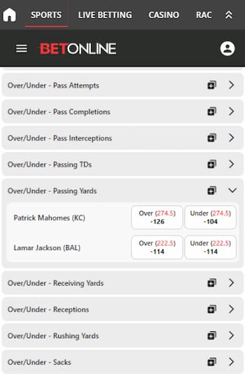 how to bet on football - props