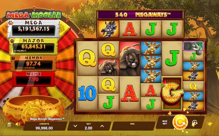 Mega Moolah Megaways Progressive slot - Techopedia