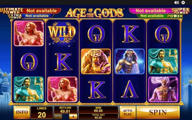 Age of the Gods slot with progressive jackpots - Techopedia