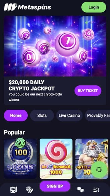 metaspins metaverse casino