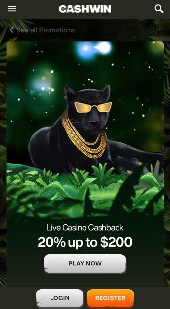No deposit bonus casino Cashwin