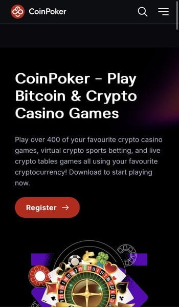 Coinpoker Connecticut Casino Online