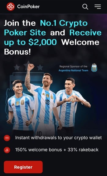 CoinPoker Ethereum Betting Site