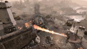 Use tactical moves like air strikes and flanks to expose enemy weaknesses
