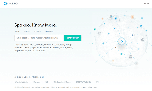 <strong>Step 1 — Go To Spokeo's Phone Number Search</strong>